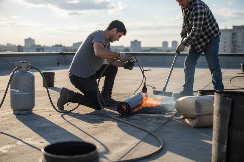 Tar And Gravel Roof Service