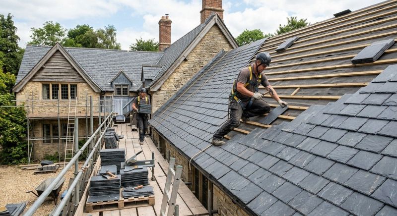 Slate Roof Construction in Rosedale, MD